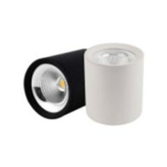 ELV Đèn led ống bơ vỏ đen 8W, chip Epistar, KT: 90*H90, IP40, góc chiếu 45, 6500K VL-D1807A-5K-BK