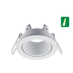 ELV Chóa đèn led âm trần spotlight, GU10, KT: 100*H47, D90, màu trắng VL-C20390D-WH-GU10