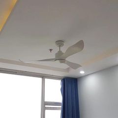 Quạt trần màu trắng 5 cánh nhựa 142cm 45w DC 56YY-0185M VLQTTQ-161