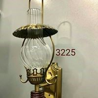 Đèn tường chao thủy tinh đèn dầu 3325 VLDTTI-067