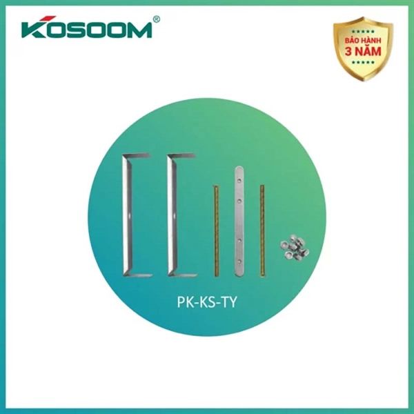 Kosoom phụ kiện đèn thả văn phòng bộ tai kẹp gắn trần thường PK-KS-KEP-50