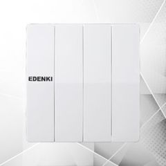 EDK Bộ công tắc bốn 2 chiều, màu trắng EE-204