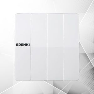 EDK Bộ công tắc bốn 1 chiều, màu trắng EE-104