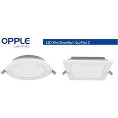 Opple đèn led downlight tròn HPF ESII Slim 12W, 3000K, KT mặt D163, lỗ khhoét D150 OPDDDL-004-R150-3K