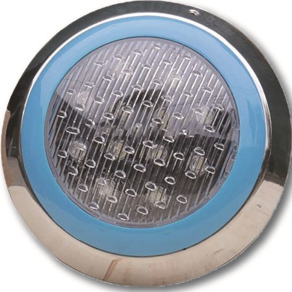 GS Đèn led âm nước bể bơi 12w điện áp 24v AC, ánh sáng RGB, IP68, kích thước D230, góc chiếu 24 độ GSBB12-RGB