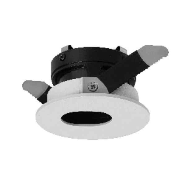 ELV Chóa đèn led âm trần spotlight, GU10, KT: 90*H62, D75, màu trắng VL-C1805C-GU10
