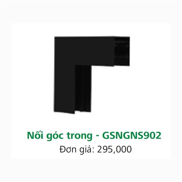 GS Nối góc nổi đèn ray nam châm GSNGNS902