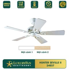 Quạt trần Mỹ Hunter Seville 5 cánh 112cm 100w AC