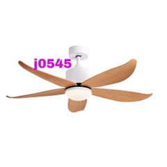 Quạt trần đèn màu trắng 5 cánh nhựa ABS 132cm 45w DC VLQ - 35 J0545 VLQTTQ-200