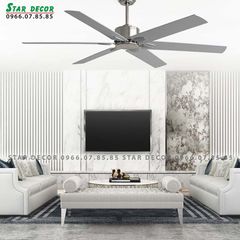 Quạt trần Đài Loan Luxaire Bigfan 65'' 6 cánh 165cm 60w DC