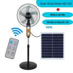 Quạt cây tích điện năng lượng mặt trời Solar Fan V218 25W