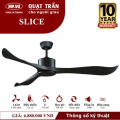 Quạt trần Mr.Vu SLICE 3 cánh 1m42 35W DC