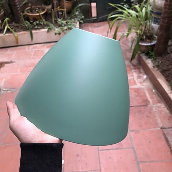 Đèn thả hợp kim hình túi xách quai da màu xanh lục VLTHHK-010-Green (cái)