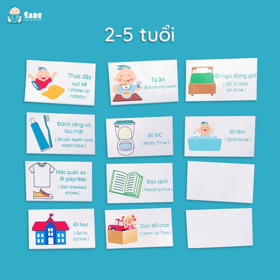 Bảng khen thưởng bé 2-5 tuổi