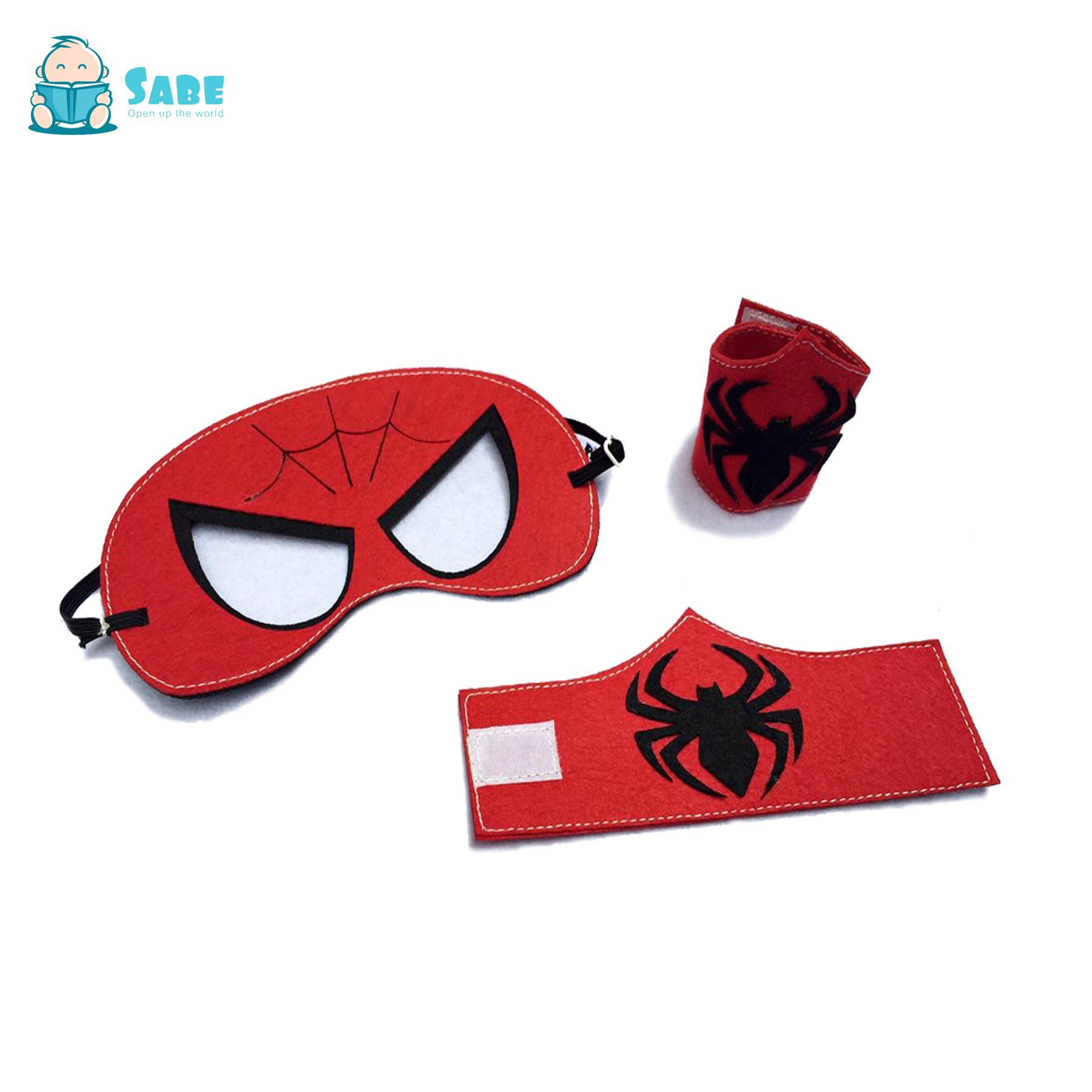 Set mặt nạ và bao tay người nhện