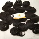  Black UK double weft hair 