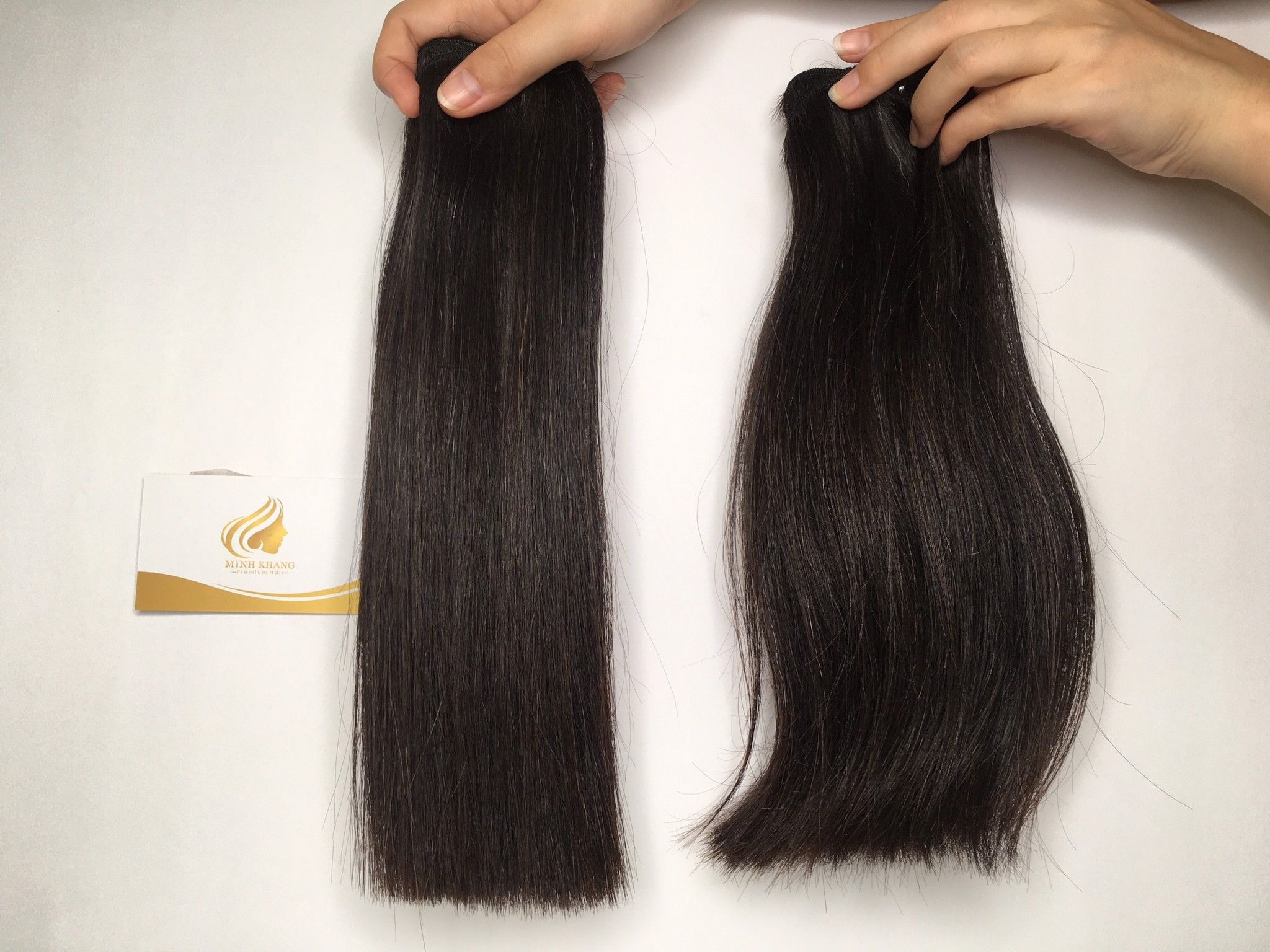  Black UK double weft hair 