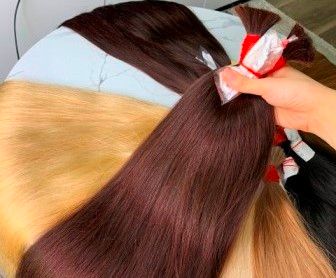  Brown super double bulk hair 