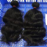  Natural wavy weft hair 