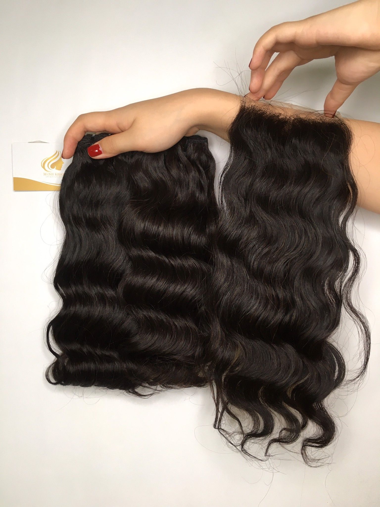  Black UK double weft hair 