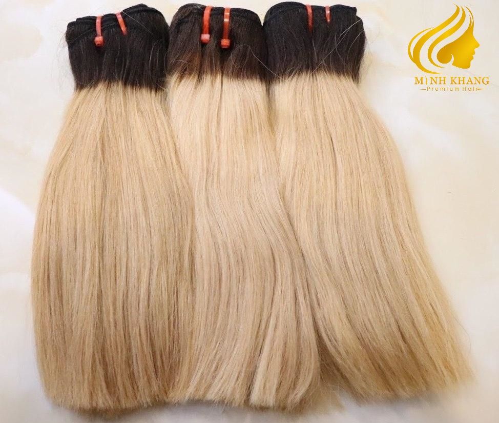  Blonde UK double weft hair 