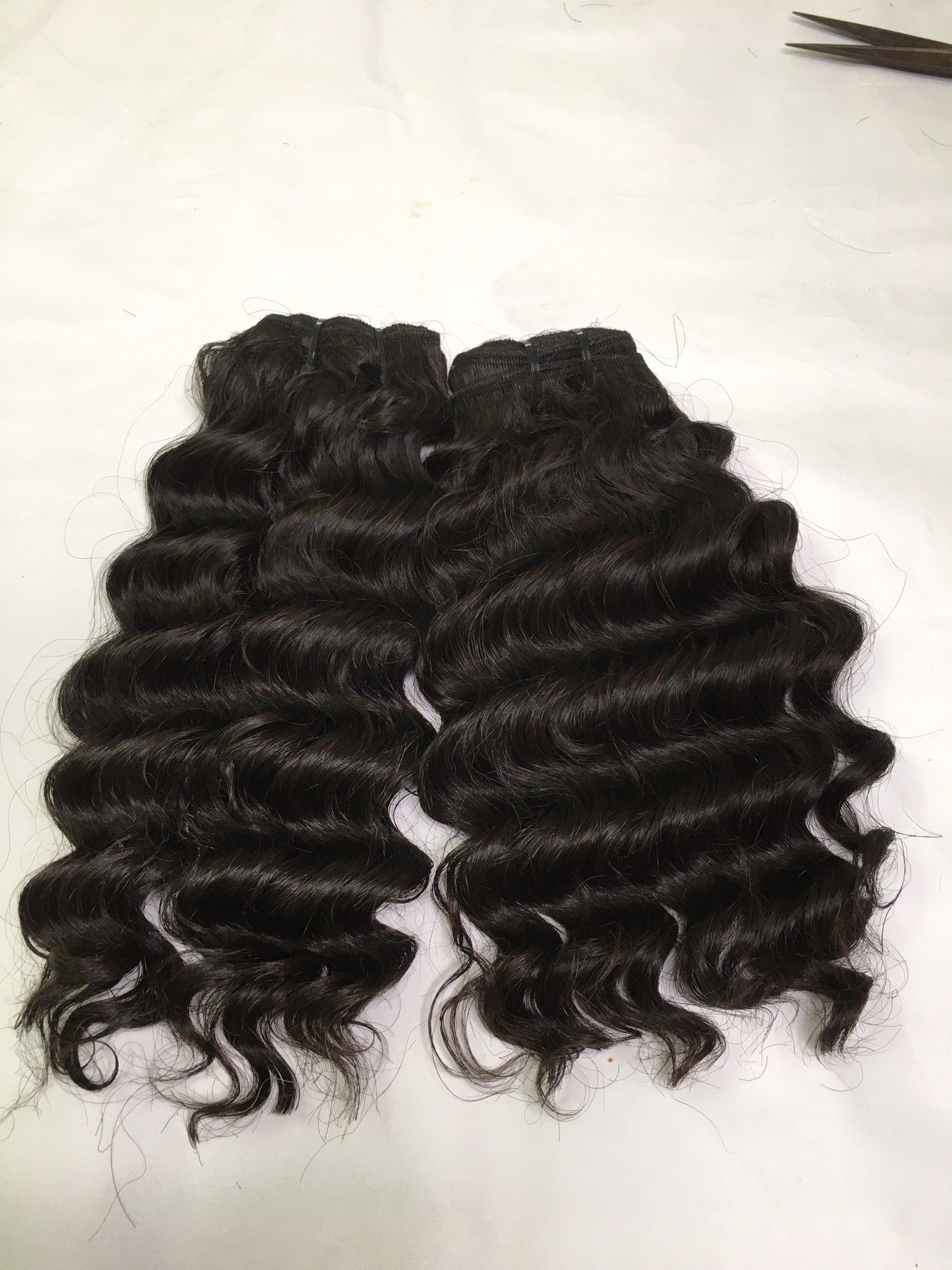  Black UK double weft hair 