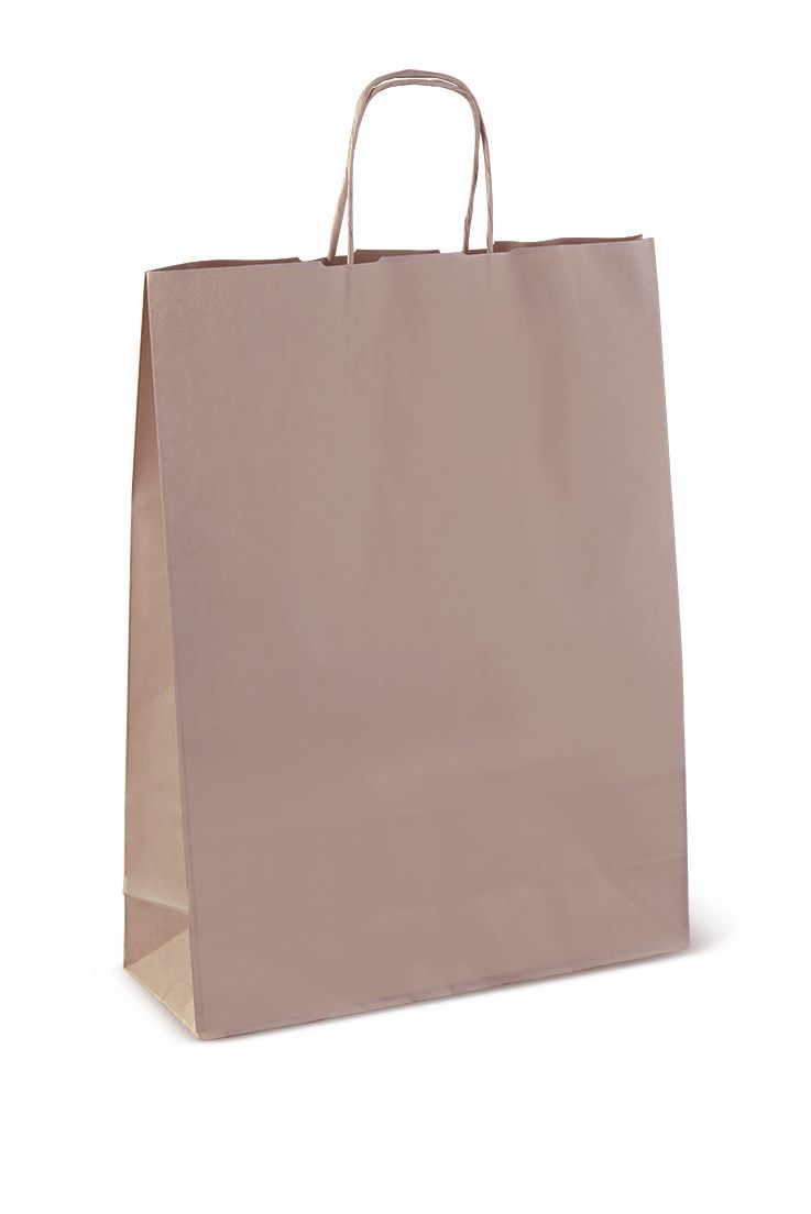Túi giấy quai xoắn nâu- 370 x 355 x 220mm- C723S0010