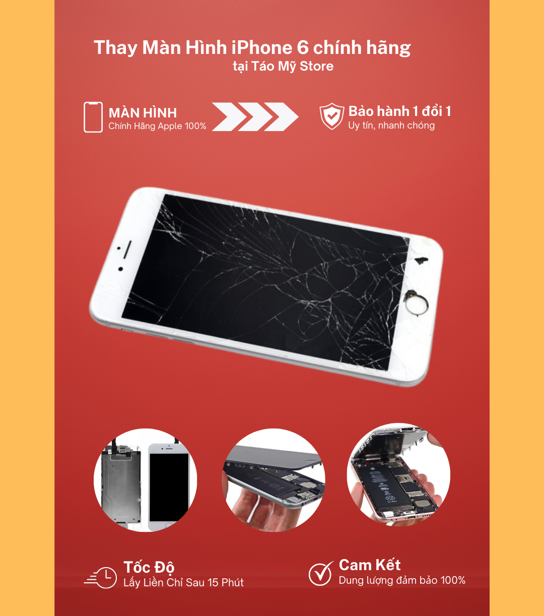 Thay Màn Hình iPhone 6 chính hãng