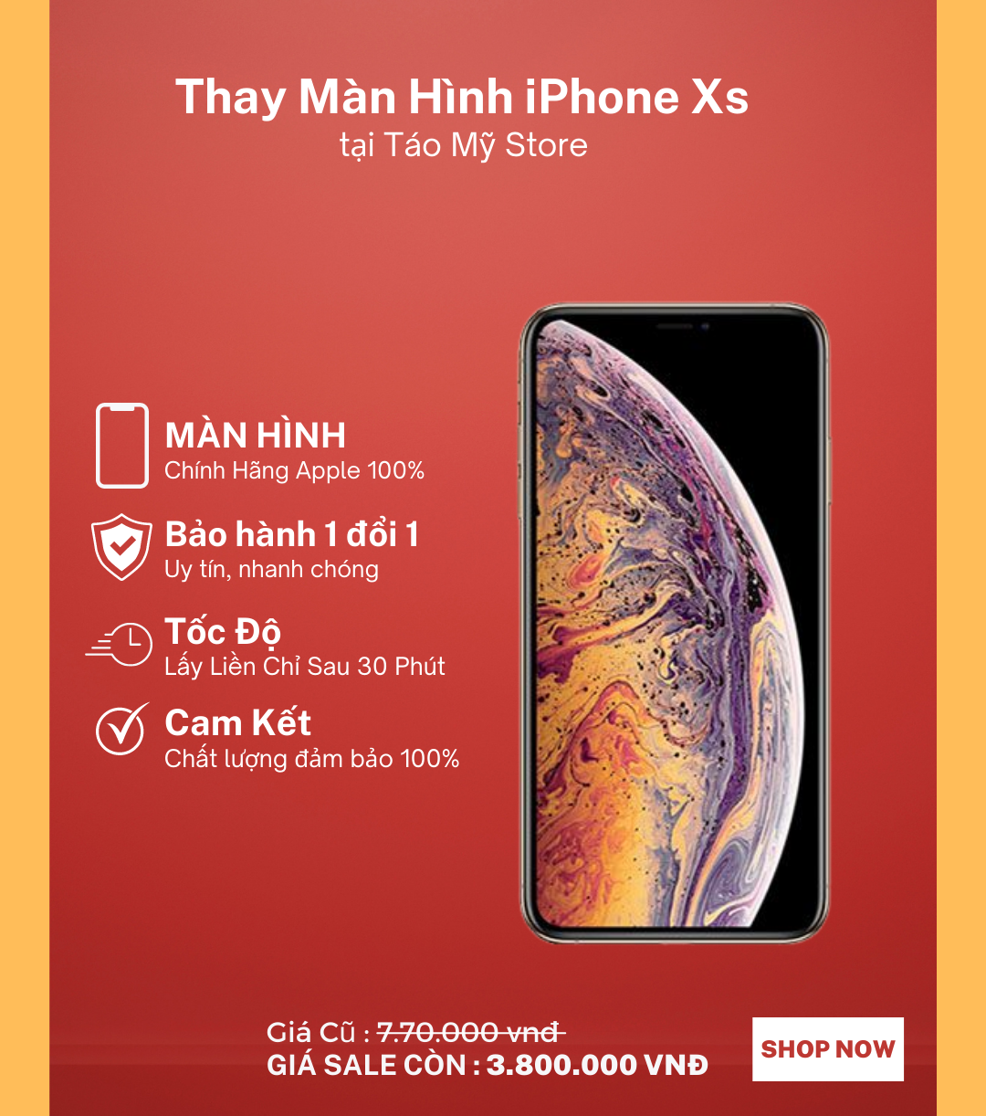 Thay Màn Hình iPhone Xs chính hãng
