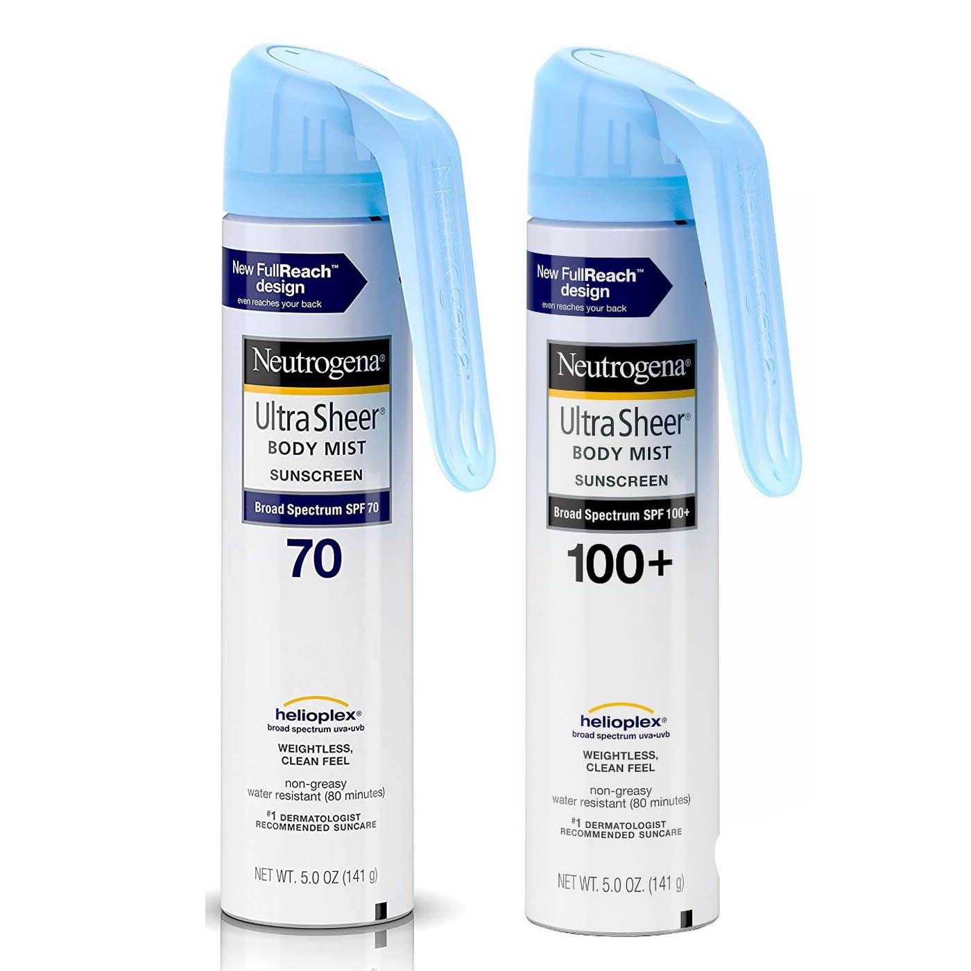 Kem Chống Nắng Body Dạng Xịt Neutrogena Ultra Sheer Body Mist Suncreen SPF70 & SPF100(5oz - 141g)