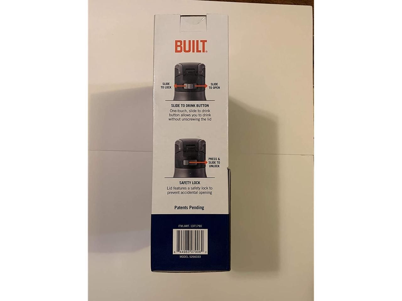Set 2 Bình Giữ Nhiệt Built 709ml (Lạnh 24H - Nóng 8H)_Mỹ