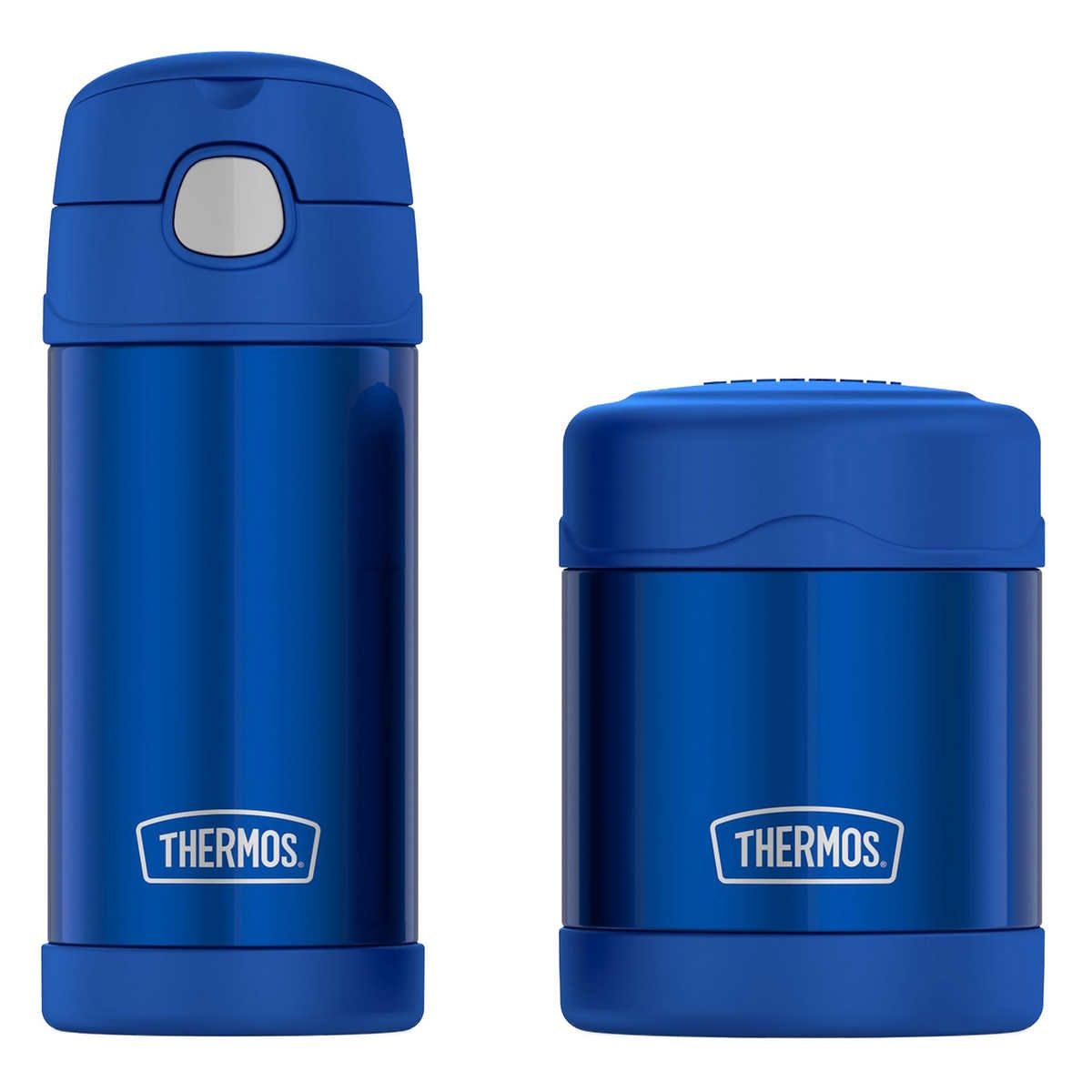 Set Bình Hộp Giữ Nhiệt Cho Trẻ Em Thermos Funtainer Lunch_Bình 355ml Hộp 290ml