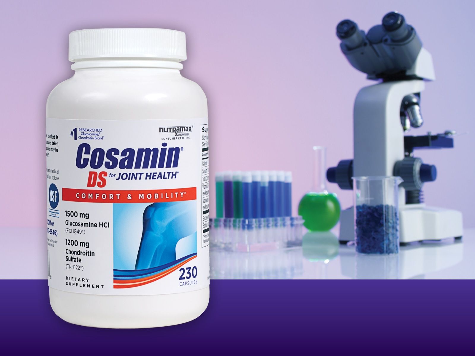 Viên Uống Bồi Bổ Tái Tạo Sụn Xương Khớp Cosamin DS 230 Viên_Mỹ