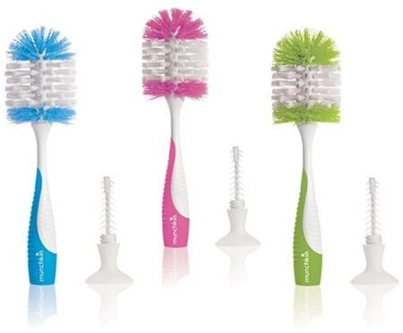  Cọ Rửa Bình Sửa Munchkin Deluxe Bottle Brush Có Đế Đứng 