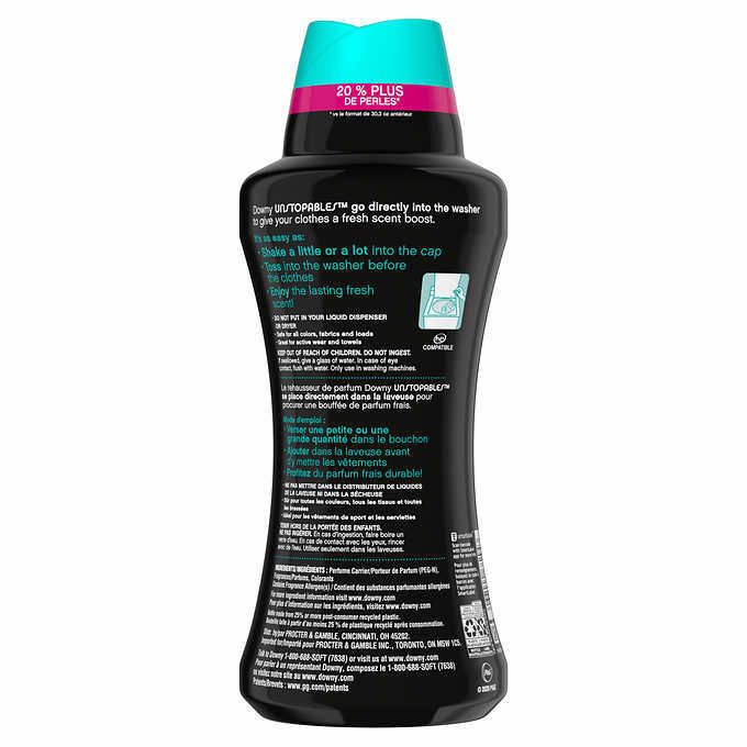 Hạt Xả Vải Downy Unstopables Fresh Frais Đen 1.06kg
