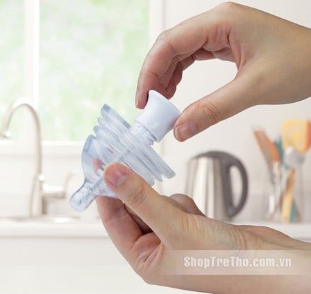 Cọ Rửa Bình Sửa Munchkin Deluxe Bottle Brush Có Đế Đứng