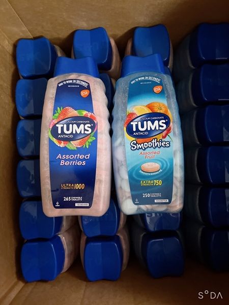 Viên Ngậm Tum Smoothies Extra Strength 750 250v (Xanh)