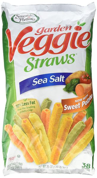  Bánh Snack Oraganic Rau Củ Garden Veggie Straws Sea Salt 708g_Mỹ 