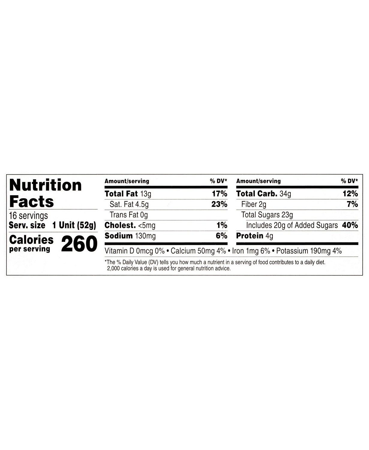 Bánh Que Chấm Nutella and Go (16 gói x 52 gr/gói) 832g