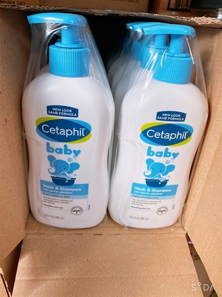 Sữa Tắm Và Gội Cetaphil 2 Trong 1 Dịu Nhẹ Cho Bé 399ml