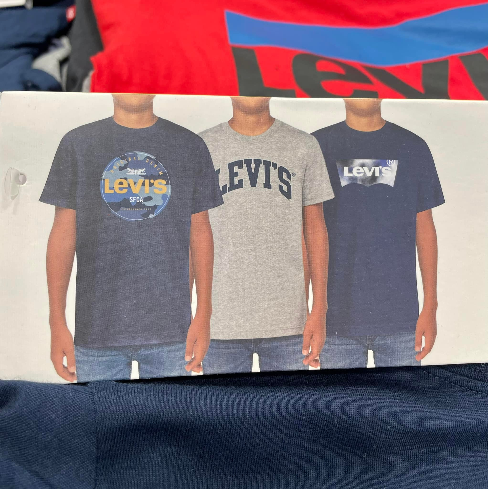 Sét 3 áo Levis ( xanh L)
