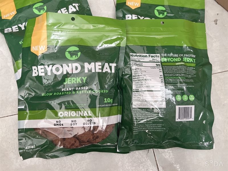 Khô Bò Beyond Meat Jerky 340g