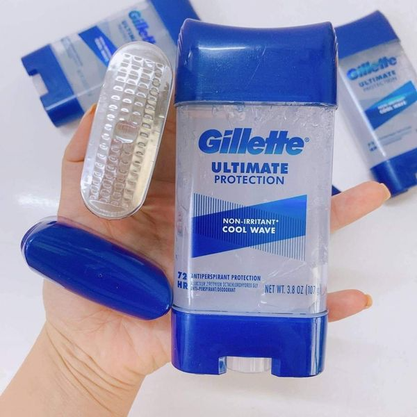 Set 5 chai lăn khử mùi Gillette cho Nam Ultimate Protection Antiperspirant 107g
