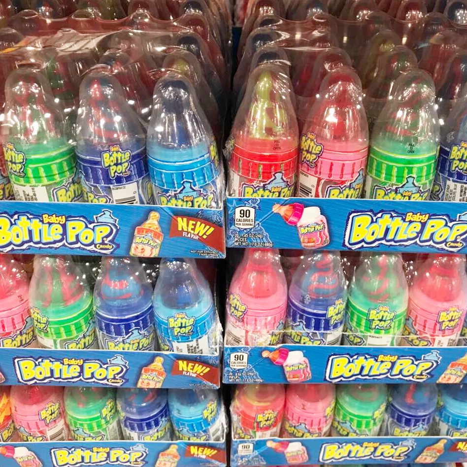 Set Kẹo Bột Bình Sữa Bottle Pop Cho Trẻ Em 1 Hộp 20 Cái
