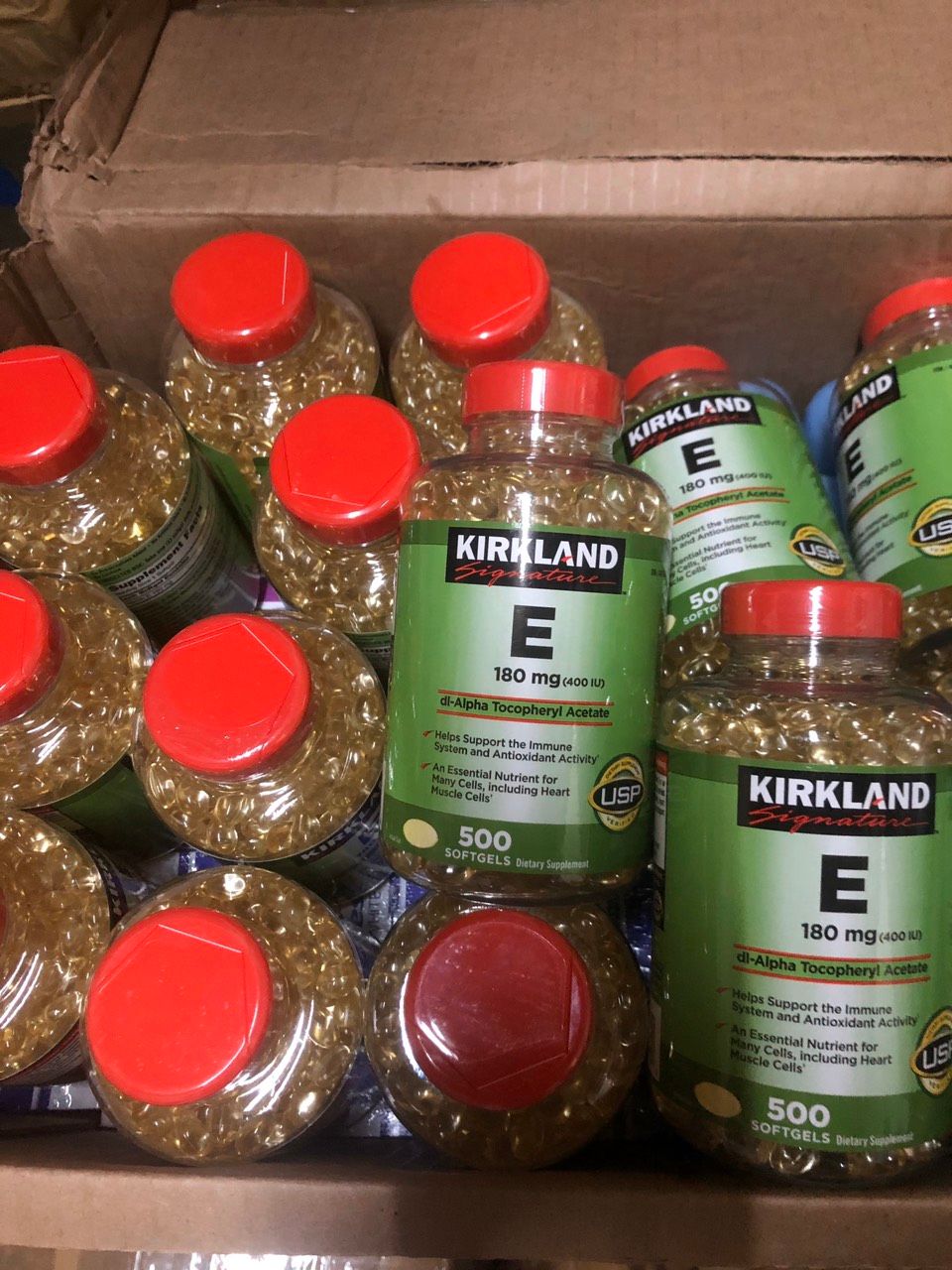 VITAMIN E THIÊN NHIÊN 400IU CỦA KIRKLAND