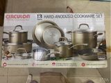  Bộ nồi chống dính Circulon Premier Professional Hard Anodized Cookware Set 13 
