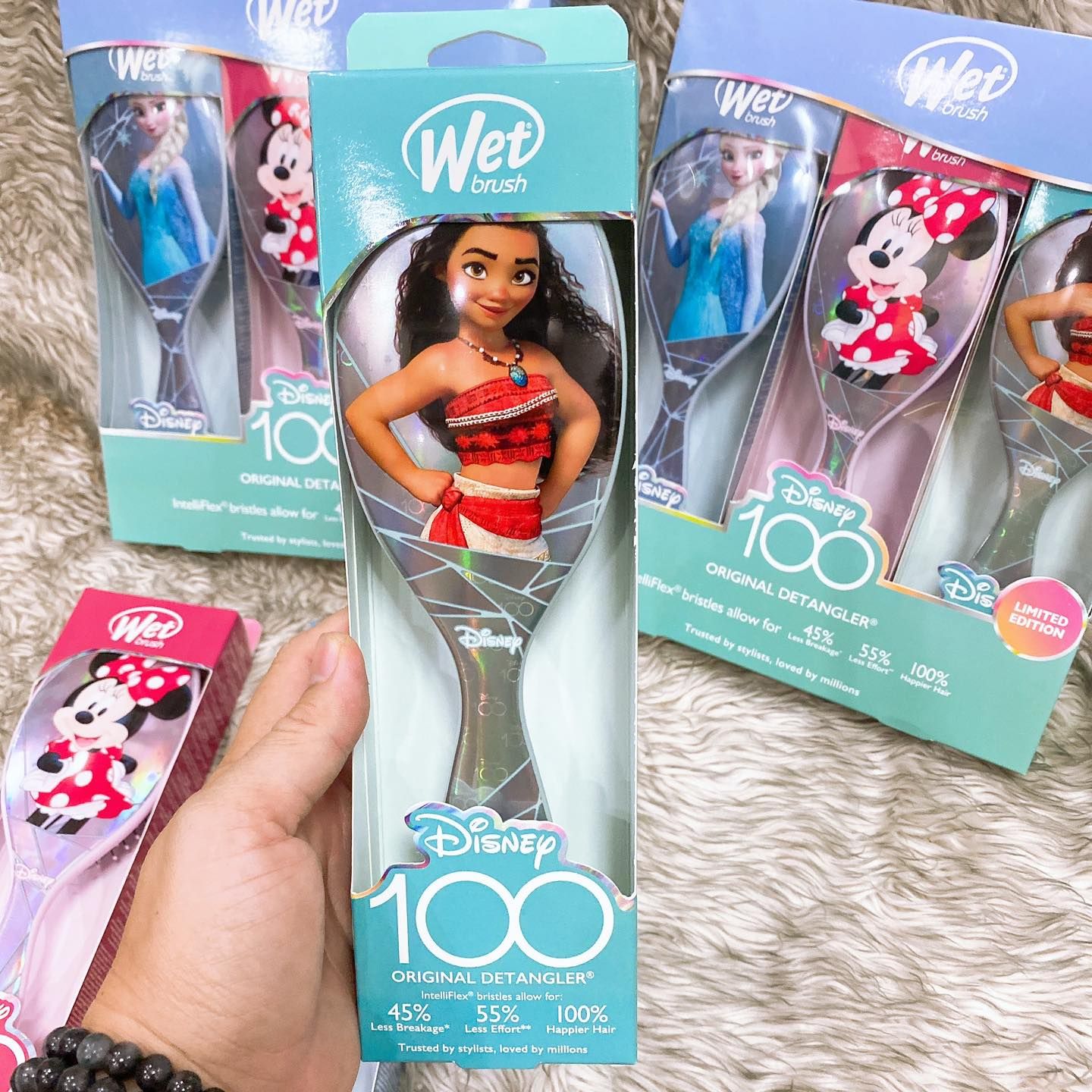 Set lược Wet Brush Limited Disney Princess