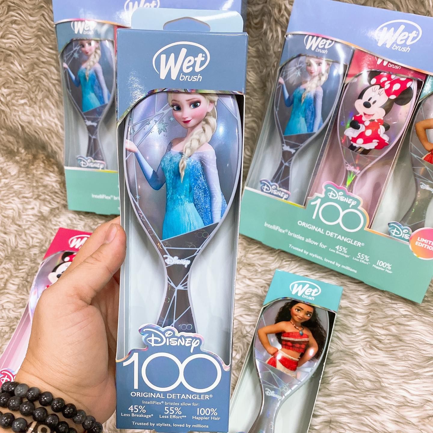 Set lược Wet Brush Limited Disney Princess