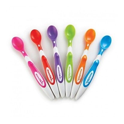 Set 6 Muỗng Munchkin Mềm Dẽo Cho Bé