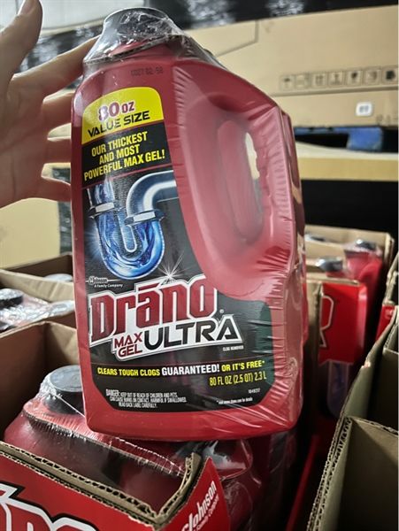 Nước gel thông cống Drano 2,3L Mỹ